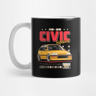 Civic EF Hatchback Mug